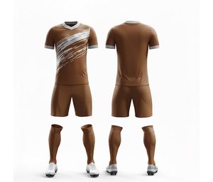 Tenues de football sublimées – Kits personnalisés pour équipes |   Tailles pour hommes, femmes et jeunes |   Vêtements de sport légers et à séchage rapide - Product Image 3