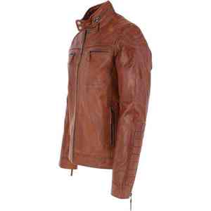 Chaquetas de Cuero para Hombre, Forro Suave al Tacto, Ajuste Cómodo, Ropa Casual de Invierno, Cuero Genuino de Vaca, Chaquetas para Fiestas y Uso Diario - Product Image 2