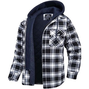 Vente en gros : Blousons d'hiver unisexe en toile patchwork à capuche, chauds, coupe-vent, imperméables, style streetwear - Product Image 2