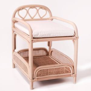 Table à langer pour poupées en rotin naturel, prix compétitif, grande table à langer pour poupées, jouets pour enfants - Product Image 2