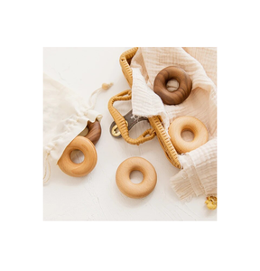 Clips de fermeture pour sacs de rangement, style donut, en bois, pour sceller les emballages alimentaires, avec fournisseur en gros - Product Image 6