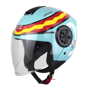 Casco de Motocicleta Abierto ROC R06 de Alta Calidad Fabricado en Vietnam, OEM ODM, Liberación Rápida, ABS+EPS, Aprobado por DOT - Product Image 1