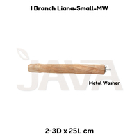 Perchoir pour oiseaux en bois léger et durable Java Eco-Friendly avec design Liana Modèle I Branch Liana S MW d'Indonésie