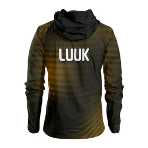 Personalized Hooded Windbreaker <b>Jacket</b> Wind Resistant Quick Dry Outdoor Uniform Team Apparel OEM ODM Supplier - Product Image 5