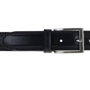 Italian Luxury & Casual Style Width 3.5 cm Length High Quality Elegant Classic Blue Handcrafted <b>Real</b> <b>Leather</b> <b>Men</b> <b>Belt</b> 2026 - Product Image 2