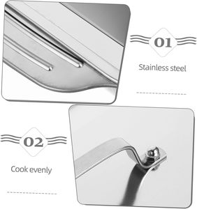 Stainless Steel Serving Tray with Lid Deep Heavy Duty Buffet Hotel Pan, Food Grade Steam <b>Table</b> Pan - Product Image 4