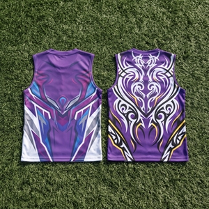 Débardeur d'entraînement de boxe MMA sans manches, léger et respirant, pour le sport, avec sublimation - Product Image 2