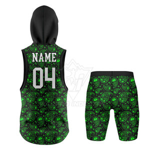 Uniforme 7v7 durable fabriqué avec un tissu à séchage rapide qui améliore le confort et la flexibilité pour les activités sportives - Product Image 2
