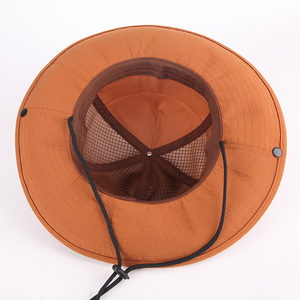 Wholesale Custom High Quality Polyester Embroidery Logo Reversible Fisherman Gorras Unisex Sun <b>Cap</b> Outdoor Bucket <b>Hat</b> - Product Image 2