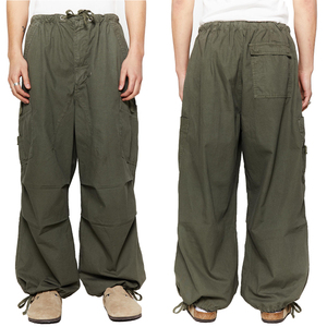 Pantalon de jogging ample en polyester pour homme, style streetwear, avec cordon de serrage à la cheville, coupe-vent, idéal pour la gym et l'entraînement – Qualité OEM supérieure - Product Image 3
