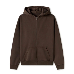 Sweat-shirts à fermeture éclair pour hommes en tissu polaire OEM, logo et couleur personnalisés, qualité de gros, polyester/coton, best-seller - Product Image 1