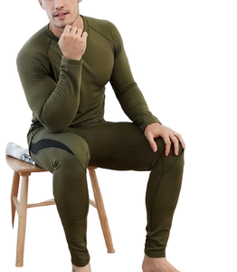 Top Trending <b>Men's</b> Base Layer Suit Set Breathable Compression Sportswear for Gym Training <b>Men's</b> Workout Set Compression Tops - Product Image 5