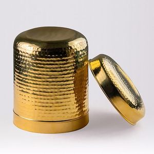 Premium Brass Container Wholesale Price Decorative Storage <b>Jar</b> for Spices Sugar Tea and Kitchen Use By M/S SHAAD HANDICRAFTS - Product Image 1