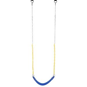 Heavy Duty Blue Outdoor <b>Swing</b> Seat <b>Set</b> & Accessories Replacement <b>Swings</b> <b>Slides</b> Gyms - Product Image 2