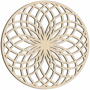 Shree Yantra Géométrie Sacrée En Bois Guérison Cristal Grille MDF Somnolence Pendule Grille Conseil faizacraft - Product Image 6