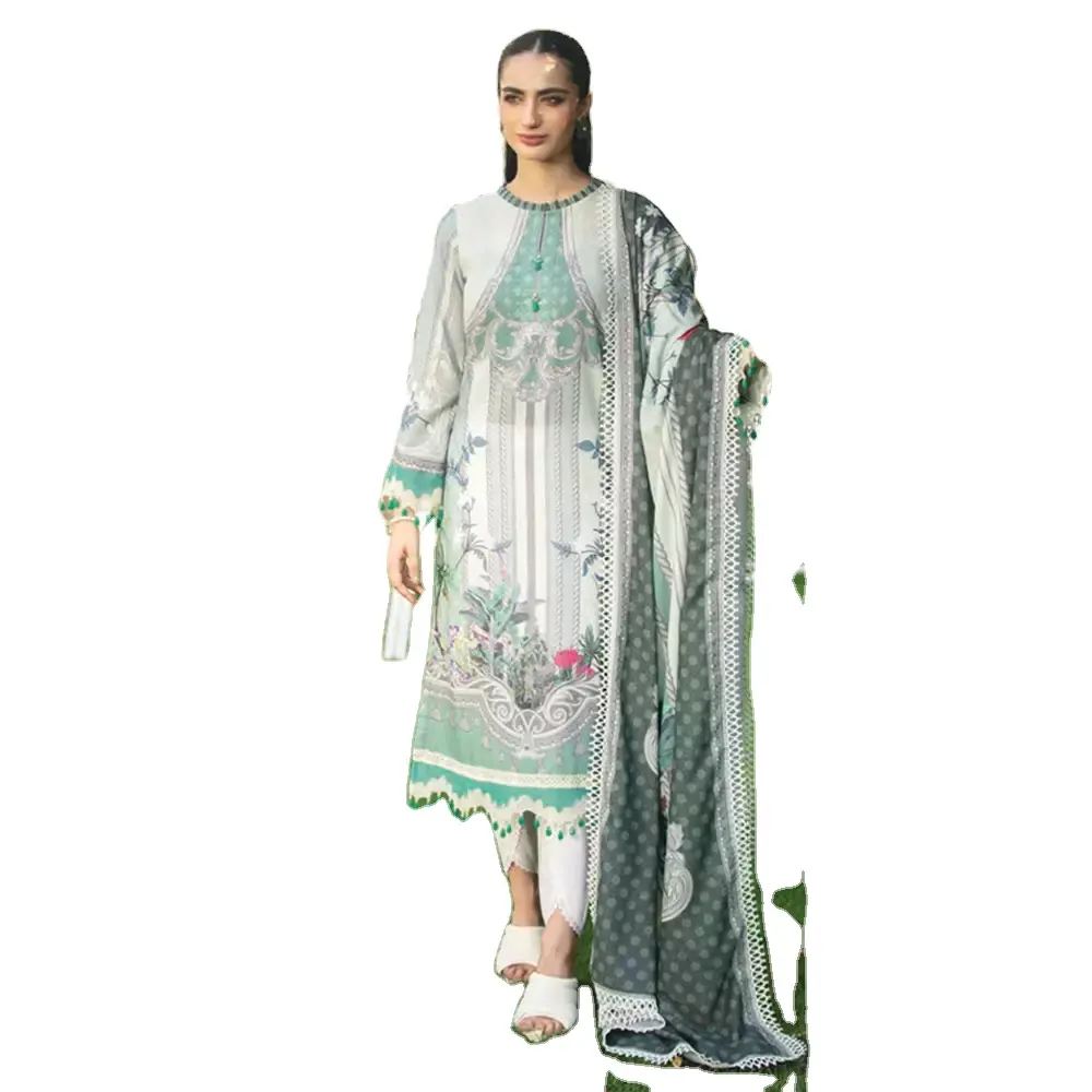 थोक प्रीमियम गुणवत्ता पाकिस्तानी महिलाओं पार्टी आरामदायक पहनने अनुकूलित रंग आकार सबसे अच्छा सिलाई गुणवत्ता