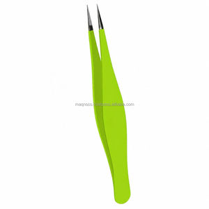 Pince à épiler pointue de haute qualité avec votre logo, légère, en acier inoxydable, pour l'épilation et le soin de la beauté, outil OEM - Product Image 3