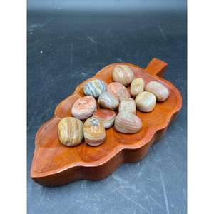 Piedra Natural de Ágata Roja Crazy Lace, Pulida, de 2-3 cm, Decoraciones de Cristal - Product Image 2