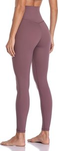 Mid Waist Breathable Thin CottonBamboo Fiber Anti-Bacterial Snagging Resistance Workout Lift Scrunch Gym <b>Leggings</b> <b>Women</b> - Product Image 2