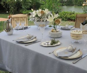 Tovaglia Paris di Mode Living, 100% Poliestere, Elegante, Resistente e Lavabile per Cene e Ricevimenti - Product Image 2