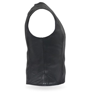 Chaleco de Cuero Genuino para Mujer, Diseño Nuevo, Resistente al Viento, Personalizable - Product Image 6