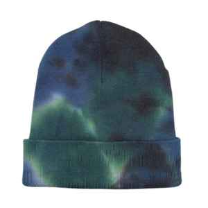 Casquettes en tricot tie-dye de dernière génération, de qualité supérieure, avec broderie personnalisée, logo en chenille, casquettes tendance pour unisexe - Product Image 1