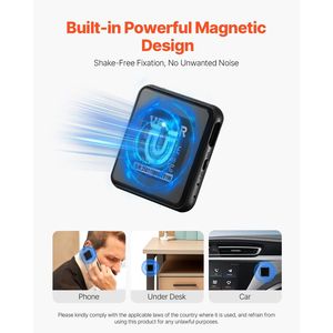 Grabadora de Voz Digital de 128 GB con 8730 Horas de Almacenamiento de Grabación y 100 Horas de Batería, Reproducción Magnética y Activada por Voz - Product Image 6