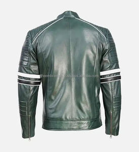 Chaqueta de cuero genuino de invierno de alta calidad para hombres Trending Cómodo Transpirable OEM Precio al por mayor chaqueta para hombres - Product Image 4