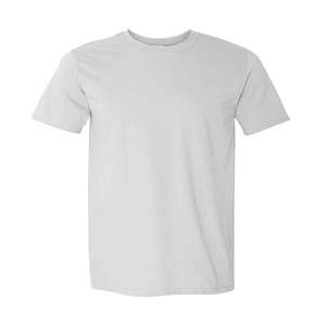 T-shirts en coton tricoté 100 % pour hommes, col rond, grandes tailles, personnalisables, manches courtes, couleur unie, anti-plis et respirants, plusieurs couleurs - Product Image 5