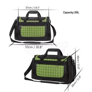 Bolsa Deportiva Oxford Ligera, Informal, Unisex, Personalizada, de Gran Capacidad, Portátil, para Viajes, Gimnasio, con Forro de Poliéster - Product Image 4