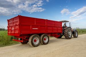 Remolque Agrícola Usado de Calidad Premium con Frenos Hidráulicos, Duradero, para Diversos Usos Agrícolas, Compra de Remolques para Tractores - Product Image 4