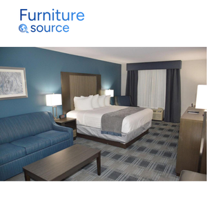 Juego de muebles plegables de madera de diseño personalizado para comedor Motel 6 Hotel Chain Villas Welcome Living Space Processing - Product Image 2