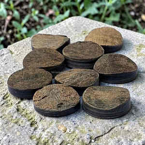 Botones de Cuerno de Búfalo Negro Premium, Acabado Natural, Suministros de Costura a Precio de Mayoreo - Product Image 6