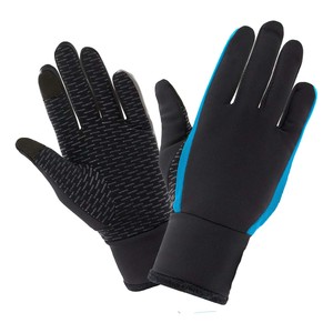 Gants de cyclisme et de moto unisexes professionnels mi-doigts en PVC pour l'hiver, avec logo personnalisé, élastiques, imperméables et anti-UV - Product Image 3