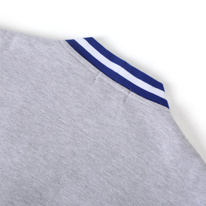 Custom Fraternity Sigma Heather Grey Fleece V-Neck <b>Cardigan</b> with Custom Logo with OEM Support with Private Label and Bulk Supply - Product Image 4