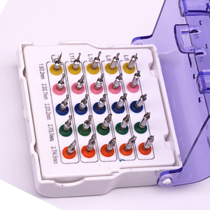 Kit dentaire conique en gros 27 pièces pour chirurgie implantaire, expansion osseuse, osseodensification et contrôle guidé de la profondeur de perçage - Product Image 3