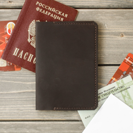 Fabricación de Porta Pasaportes Personalizados, Funda para Pasaporte, Funda para Tarjetas, Cartera de Cuero Suave para Pasaportes para Hombres y Mujeres - Product Image 2