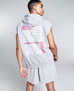 Hoodies sans manches modernes pour hommes, vêtements de sport respirants, vêtements de sport décontractés pour un look fitness tendance, doux et respirant - Product Image 2