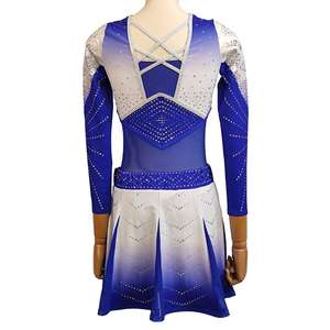 Uniforme de Porristas Cómodo de Tela Suave Estampada para Adultos, 100% Poliéster, Impresión Profesional por Sublimación - Product Image 6