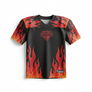 Uniforme de Fútbol Americano Resistente, Personalizado, con Paneles de Malla Ventilada, Estándar de Liga Profesional, Trajes para Equipos de Fútbol - Product Image 1
