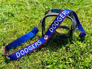 Correa de bolso con cuentas Dodgers, Los Ángeles, hecha a mano, bolso transparente, bandolera, de hombro, aprobada para estadios, para el día del partido, graduación, Mo - Product Image 4