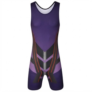 Hot Selling Unisex Wrestling and <b>Weightlifting</b> Gym Active Wear New Design Customized Sexy <b>Singlets</b> - Product Image 5