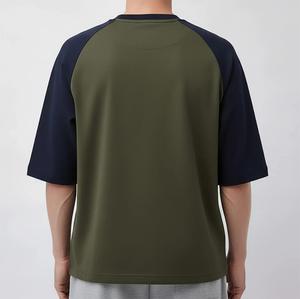 Top Quality Mens T-shirts Cotton Summer T Shirt Black T-shirt Solid Color Oversized <b>Tshirt</b> Men - Product Image 3