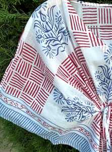 Vestido Largo Kaftan de Algodón Puro para Verano, Estilo Indio, Cómodo para la Playa, Ropa Casual de Algodón Kaftan a Precio de Mayoreo - Product Image 4