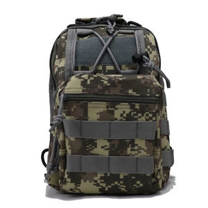 Mochila Táctica Multifuncional Impermeable de Lona para Exteriores, Bolso de Pecho Casual de Camuflaje, Diseño de Hombro Único para Colgar en la Cintura - Product Image 5