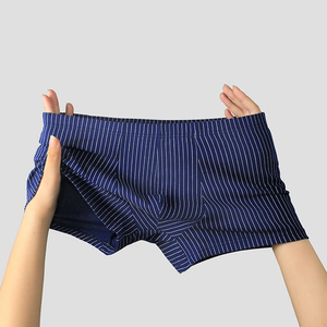 Custom Logo Stylish High Quality Low-Rise Knitted Breathable Mens Sexy Underwear Eco-Friendly Camouflage Pattern <b>Boxer</b> - Product Image 2