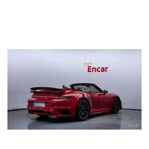 Porsche 911 Turbo S Cabriolet 2022 avec caméra arrière, sièges en cuir, conduite à gauche - 53 089 km - Product Image 2