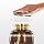 Trupoint Memorials Pet Urn Teardrop Shape Rosewood Finish Gold Paw Prints Airtight for <b>Dogs</b> - Product Image 4