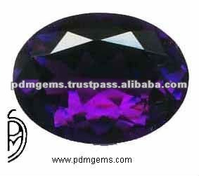 พลอยอเมทิสต์สีม่วงทรงกลมธรรมชาติ เจียระไนแบบเหลี่ยม  ยี่ห้อ GEMFORTE INC  ขนาดมาตรฐาน ขายส่ง พลอยประจำเดือนเกิดธรรมชาติ - Product Image 6