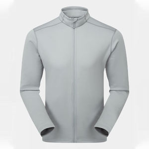 Chaqueta Deportiva para Hombre con Logotipo Personalizado, Ropa de Gimnasio de Alta Calidad, Delgada, de Secado Rápido, con Cierre Completo - Product Image 6